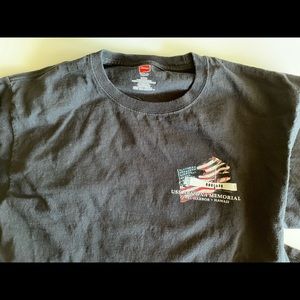 Black USS Arizona military tee